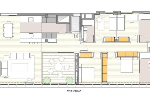 Купить квартиру в Барселона, Испания с 4 спальни, 185м², № 7987 - фото 19