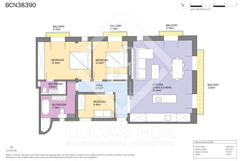 3 bedrooms apartment for sale in Barcelona, Catalonia, Spain № 3979 - photo 30