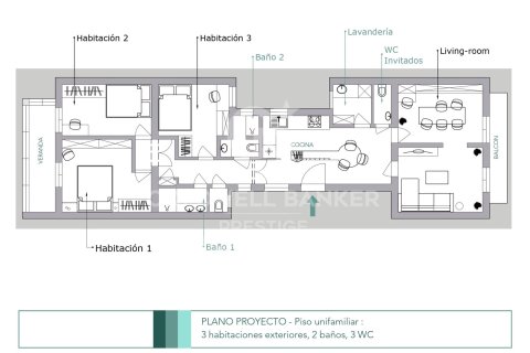 Apartamento de 5 dormitorios en venta en Barcelona, Cataluña, Spain № 7936 - foto 2