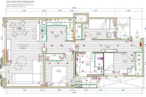 Купить квартиру в Барселона, Испания с 4 комнаты, 78м², № 8131 - фото 30