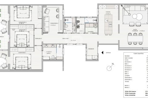 4 bedrooms apartment for sale in Barcelona, Catalonia, Spain № 7850 - photo 2