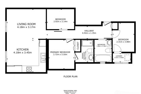 Apartamento de 3 dormitorios en venta en Barcelona, Cataluña, Spain № 8133 - foto 27