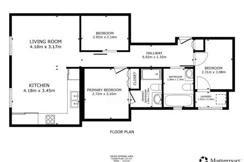 Apartamento de 3 dormitorios en venta en Barcelona, Cataluña, Spain № 8133 - foto 26