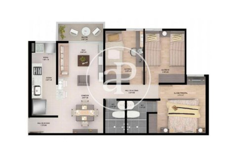 Ático de 3 dormitorios en venta en Sant Martí, Barcelona, Cataluña, Spain № 2450 - foto 30