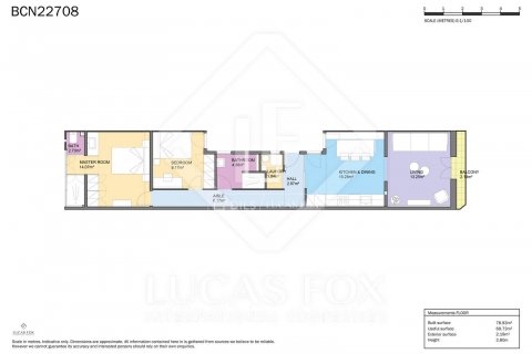Купить квартиру в Барселона, Испания с 2 спальни, 81м², № 8549 - фото 20