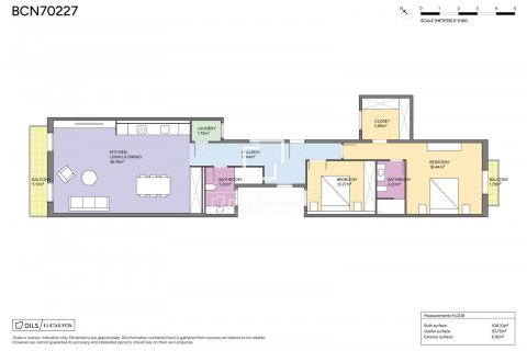 Apartamento de 2 dormitorios en venta en Barcelona, Cataluña, Spain № 8646 - foto 30