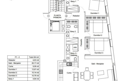 Apartamento de 3 dormitorios en venta en Principado De Andorra (Ninguna Poblacion Tiene C.P.), Lérida, Cataluña, Spain № 7712 - foto 2