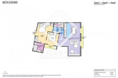 Apartamento de 2 dormitorios en venta en Barcelona, Cataluña, Spain № 8694 - foto 30