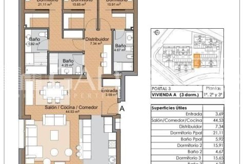 Купить квартиру в Андорра, Испания с 3 спальни, 173м², № 7728 - фото 5