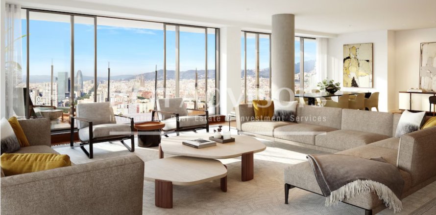 Apartamento de 3 dormitorios en venta en Barcelona, Cataluña, Spain № 2843