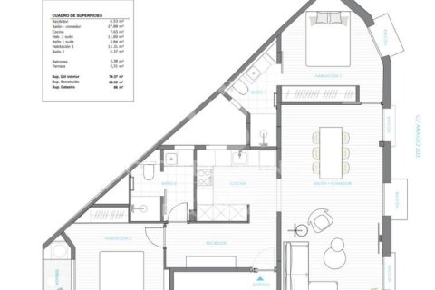 Apartamento de 2 dormitorios en venta en Barcelona, Cataluña, Spain № 5291 - foto 23