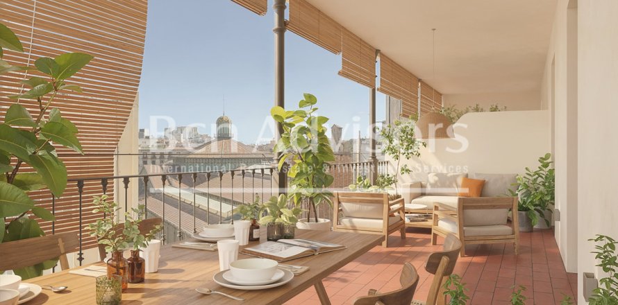 Ático de 2 dormitorios en venta en Barcelona, Cataluña, Spain № 2882