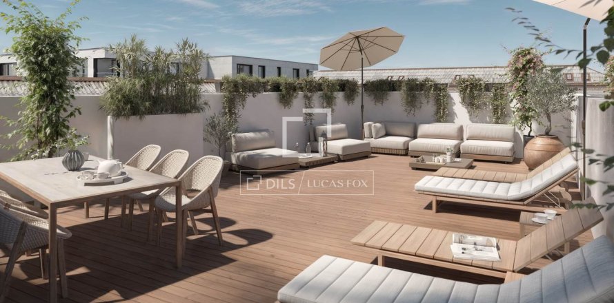 Ático de 2 dormitorios en venta en Barcelona, Cataluña, Spain № 4478