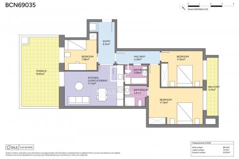 Apartamento de 3 dormitorios en venta en Barcelona, Cataluña, Spain № 8845 - foto 18