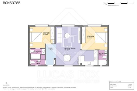 Apartamento de 2 dormitorios en venta en Barcelona, Cataluña, Spain № 3993 - foto 29