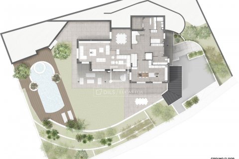Villa de 6 dormitorios en venta en Castelldefels, Barcelona, Cataluña, Spain № 8519 - foto 12