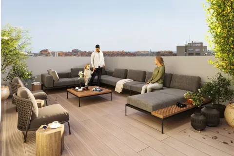 Apartamento de 3 dormitorios en venta en Barcelona, Cataluña, Spain № 1738