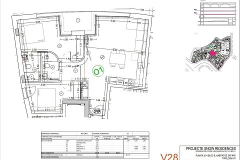 Apartamento de 2 dormitorios en venta en Principado De Andorra (Ninguna Poblacion Tiene C.P.), Lérida, Cataluña, Spain № 7707 - foto 2