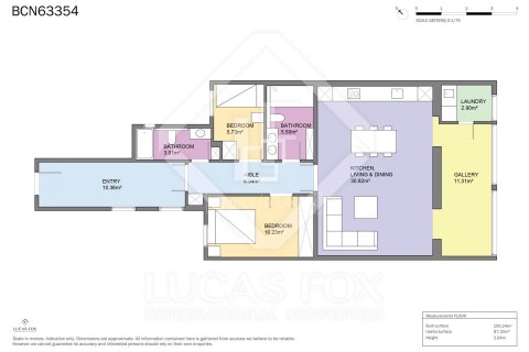 Apartamento de 2 dormitorios en venta en Barcelona, Cataluña, Spain № 4035 - foto 27