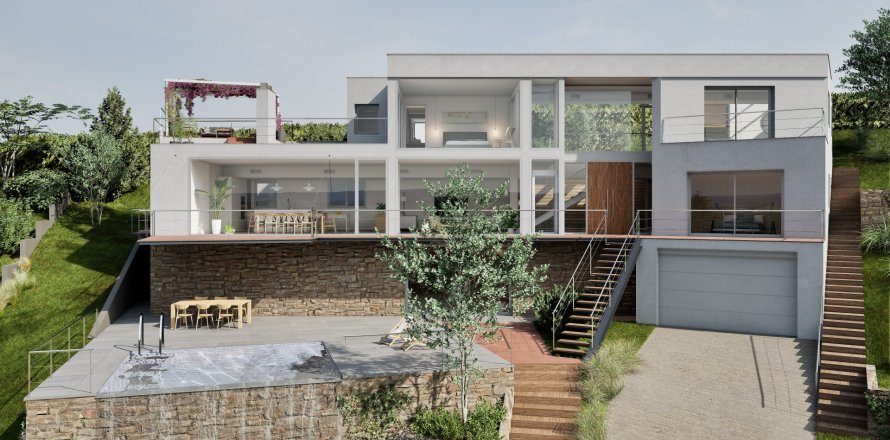 Villa de 4 dormitorios en venta en Barcelona, Cataluña, Spain № 1801