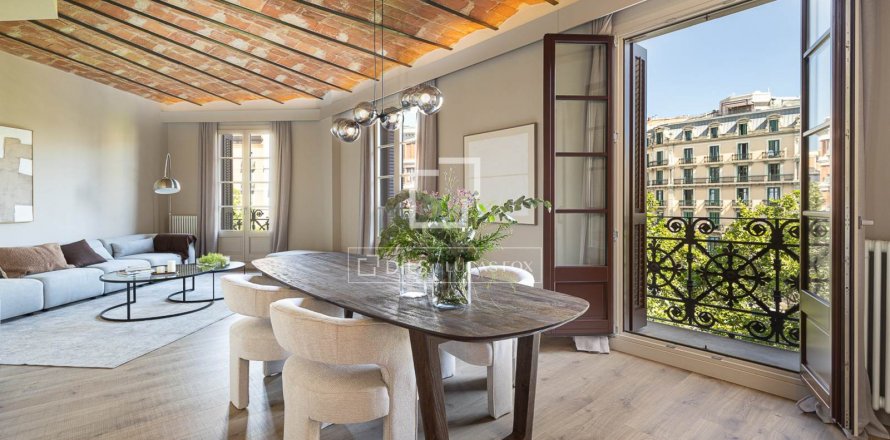 Apartamento de 4 dormitorios en venta en Barcelona, Cataluña, Spain № 8788