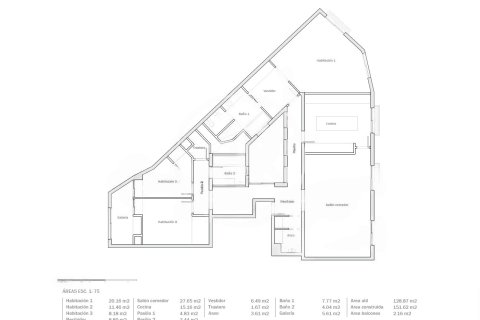 Apartamento de 3 dormitorios en venta en Barcelona, Cataluña, Spain № 1521 - foto 19