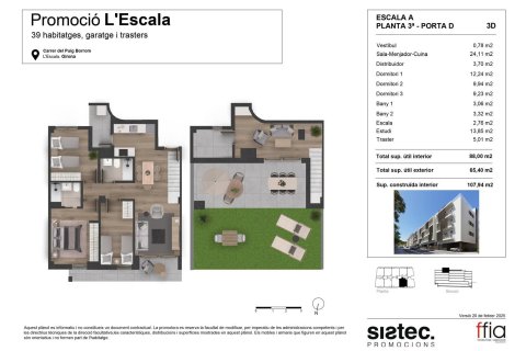 Apartamento de 3 dormitorios en venta en Sitges, Barcelona, Cataluña, Spain № 7084 - foto 2