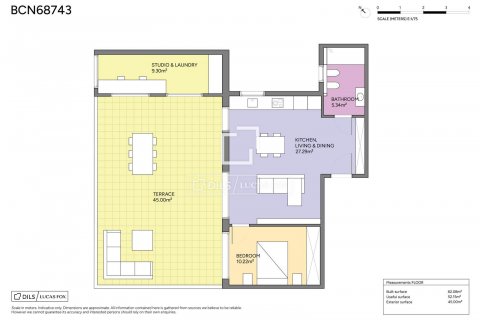 Ático de 1 dormitorio en venta en Barcelona, Cataluña, Spain № 8764 - foto 26