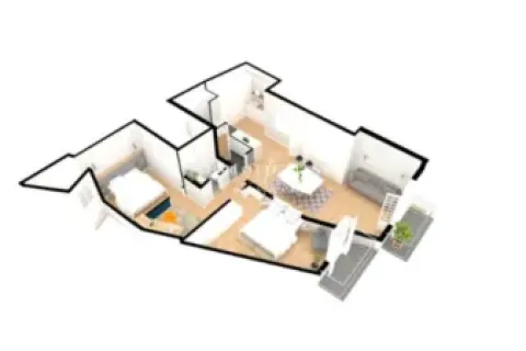 Apartamento de 2 dormitorios en venta en Ciudad Vieja, Barcelona, Cataluña, Spain № 2260 - foto 13