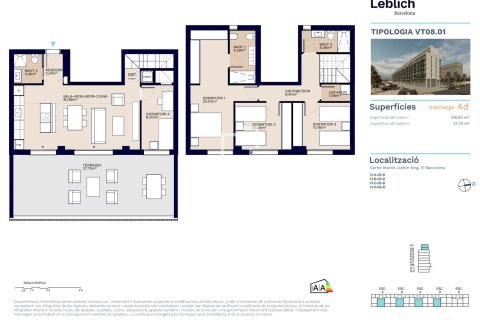 Ático de 4 dormitorios en venta en Barcelona, Cataluña, Spain № 4132 - foto 20