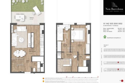 Apartamento de 2 dormitorios en venta en Barcelona, Cataluña, Spain № 4026 - foto 25