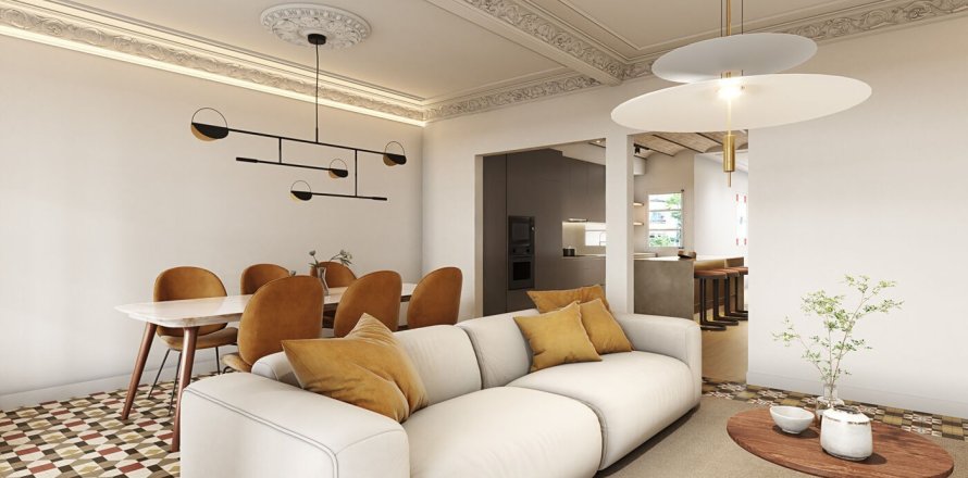 Apartamento de 3 dormitorios en venta en Barcelona, Cataluña, Spain № 1500