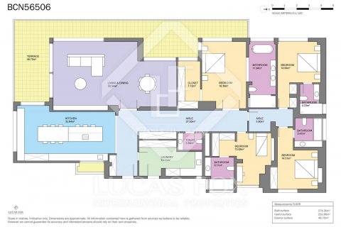 Apartamento de 4 dormitorios en venta en Barcelona, Cataluña, Spain № 8828 - foto 13