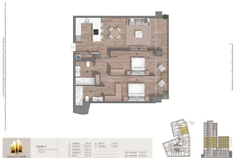 Apartamento de 2 dormitorios en venta en Principado De Andorra (Ninguna Poblacion Tiene C.P.), Lérida, Cataluña, Spain № 7911 - foto 2