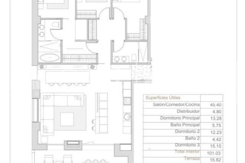 Apartamento de 3 dormitorios en venta en Principado De Andorra (Ninguna Poblacion Tiene C.P.), Lérida, Cataluña, Spain № 7801 - foto 4