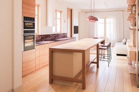 Apartamento de 3 dormitorios en venta en Barcelona, Cataluña, Spain № 1489