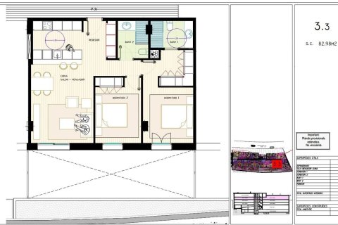 Apartamento de 2 dormitorios en venta en Principado De Andorra (Ninguna Poblacion Tiene C.P.), Lérida, Cataluña, Spain № 7783 - foto 2