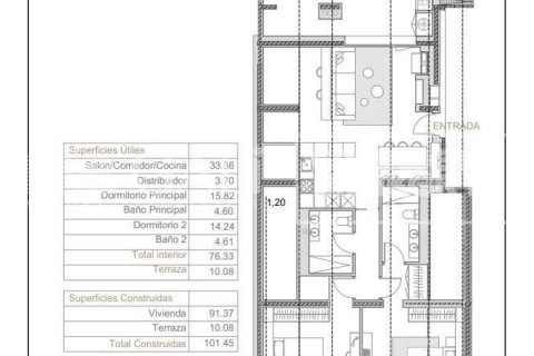 Купить квартиру в Андорра, Испания с 2 спальни, 101м², № 7786 - фото 5