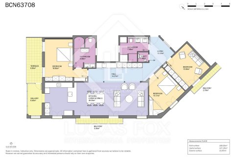 Apartamento de 3 dormitorios en venta en Barcelona, Cataluña, Spain № 4115 - foto 24