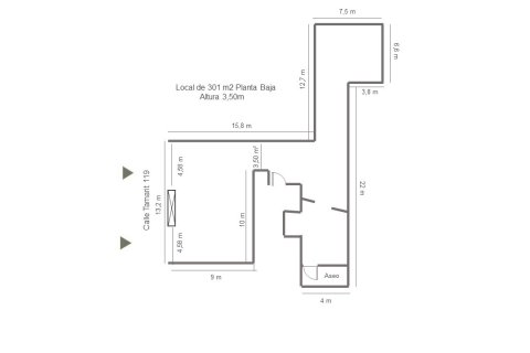 Propiedad comercial de 338 m² en alquiler en Barcelona, Cataluña, Spain № 7593 - foto 15
