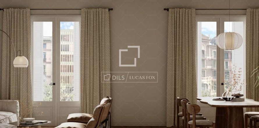 Apartamento de 4 dormitorios en venta en Barcelona, Cataluña, Spain № 4122