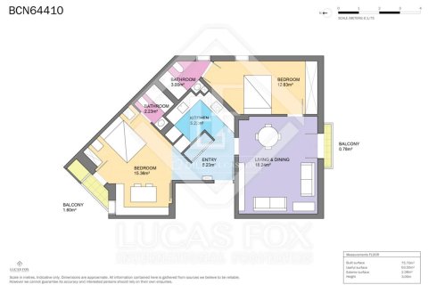 Apartamento de 2 dormitorios en venta en Barcelona, Cataluña, Spain № 3783 - foto 20