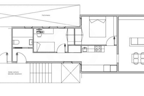 Купить квартиру в Барселона, Испания с 3 комнаты, 58м², № 7107 - фото 2