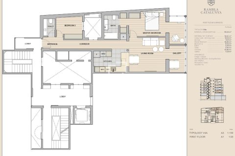 Apartamento de 2 dormitorios en venta en Barcelona, Cataluña, Spain № 4422 - foto 27