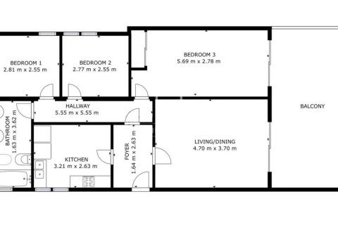 Apartamento de 3 dormitorios en venta en Castelldefels, Barcelona, Cataluña, Spain № 4423 - foto 24