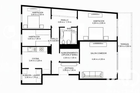 Купить квартиру в Барселона, Испания с 3 спальни, 97м², № 8453 - фото 26