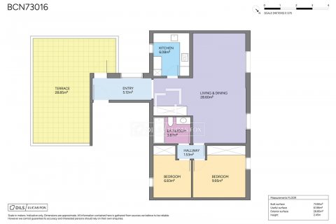 Купить пентхаус в Барселона, Испания с 2 спальни, 74м², № 8965 - фото 25