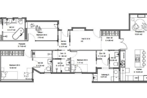 Apartamento de 5 dormitorios en venta en Barcelona, Cataluña, Spain № 7740 - foto 10