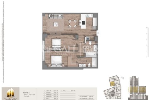 Купить квартиру в Андорра, Испания с 2 спальни, 72м², № 7742 - фото 5